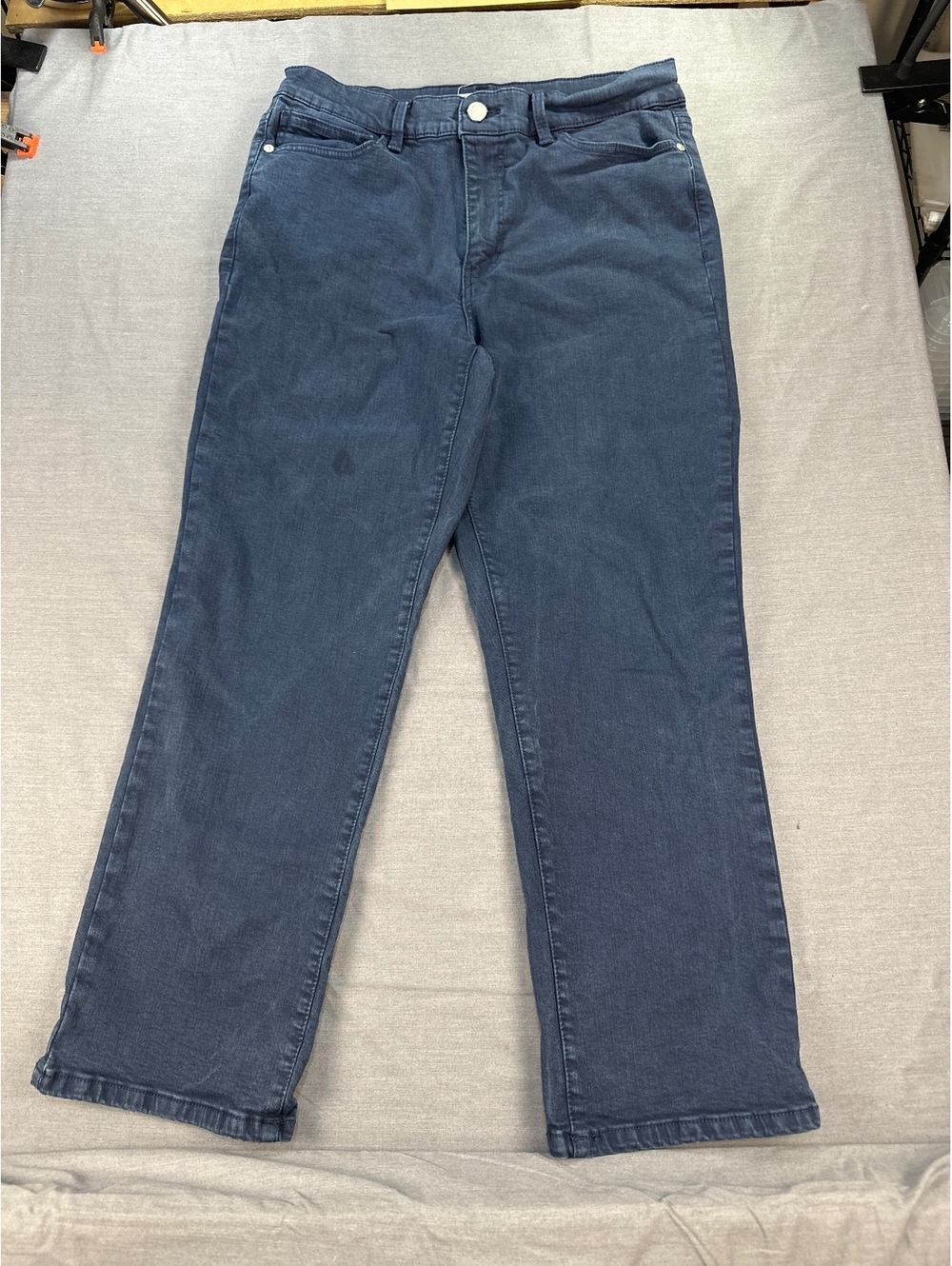 BlankNYC Women Jeans Size 10 Blue Straight Fit Cotton
